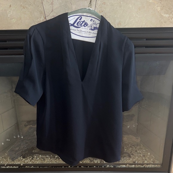 Joie Tops - Joie Black V-Neck Blouse